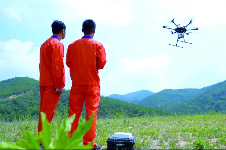 石城无人机倾斜摄影巡检拍摄